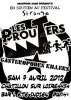 Tract (recto) du concert des Prouters du 7/04/2012