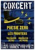 Tract (recto) du concert des Prouters du 2/10/2021