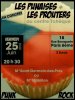 Tract (recto) du concert des Prouters du 25/06/2010